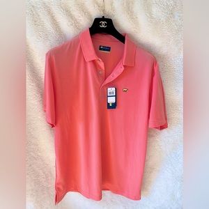 Jack Nicklaus Men Pink Polo Size XL